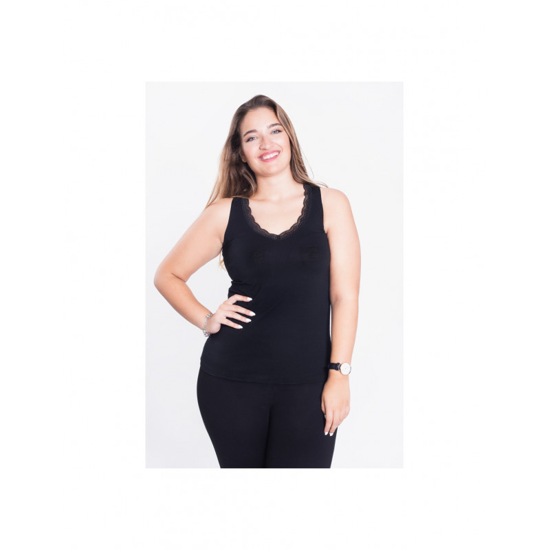 Top puntilla liso ANVITO