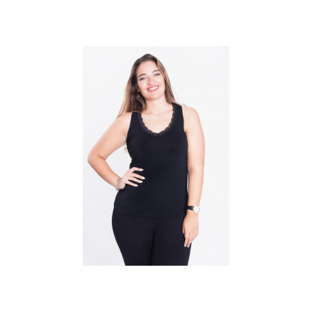 Top puntilla liso ANVITO