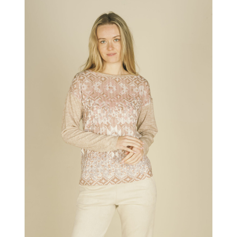 Camiseta estampada camel NICTÉ
