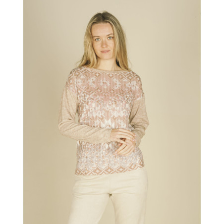 Camiseta estampada camel NICTÉ