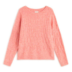 Jersey trenzas rosa PAZ TORRAS