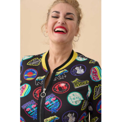 Chaqueta estampada ANVITO