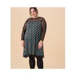Vestido combinado ANVITO