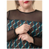 Vestido combinado ANVITO