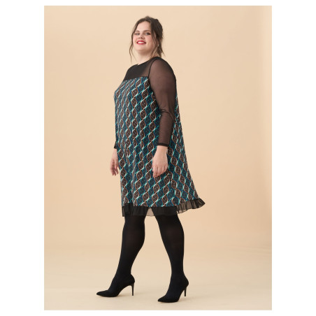 Vestido combinado ANVITO