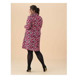 Vestido estampado cuello ANVITO