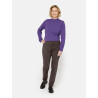 Pantalón cremalleras negro BRANDTEX