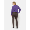 Pantalón cremalleras negro BRANDTEX