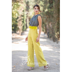 Mono combinado plumas REINA