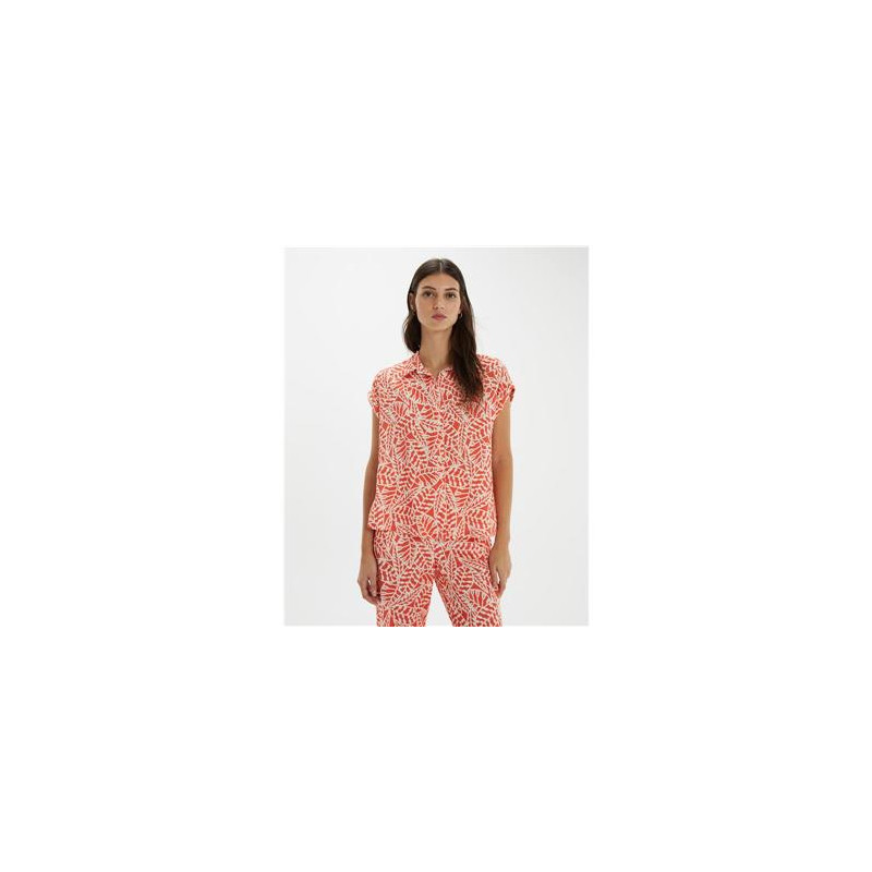 Camisa hojas PAZ TORRAS