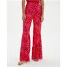 Pantalón estampado fuxia PAZ TORRAS