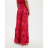 Pantalón estampado fuxia PAZ TORRAS