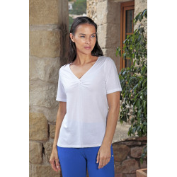 Camiseta pico lisa CHATELET