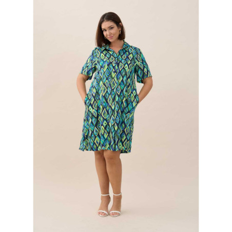 Vestido camisero estampado ANVITO