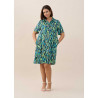 Vestido camisero estampado ANVITO
