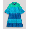 Vestido camisero azul NIZA