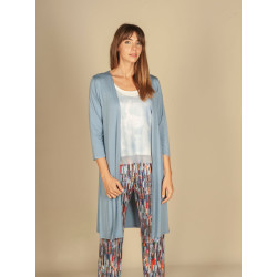 Pantalón estampado azul NICTÉ