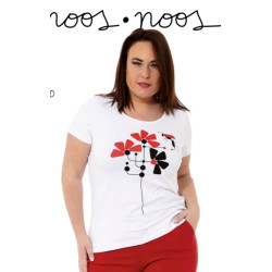 Camiseta flor NOOS NOOS