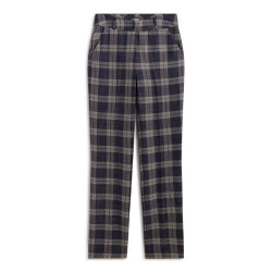 Pantalón cuadros marino PAZ TORRAS