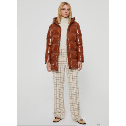 Parka marrón PAZ TORRAS