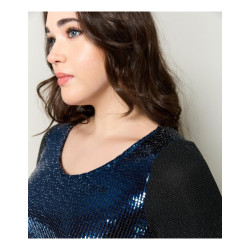 Vestido lentejuelas ANVITO