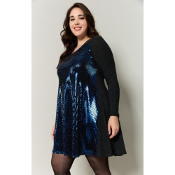 Vestido lentejuelas ANVITO