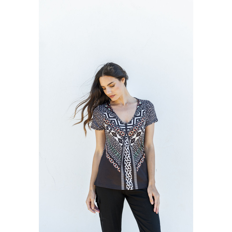 Camiseta étnica NICTÉ