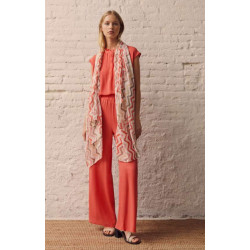 Blusa coral PAZ TORRAS