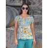 Camiseta estampada CHATELET