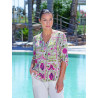 Camisa m/m estampada CHATELET