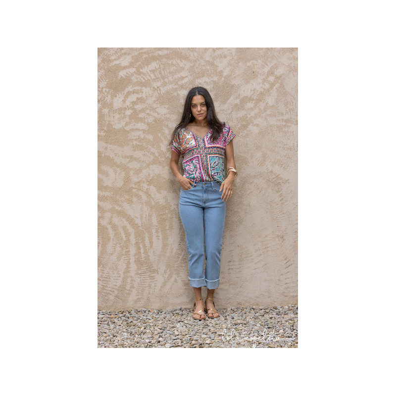 Camiseta multicolor LOLA ESPELETA