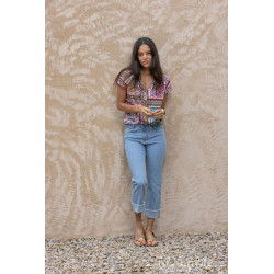 Camiseta multicolor LOLA ESPELETA