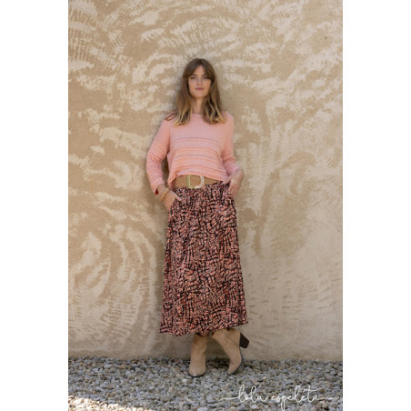 Falda larga estampada LOLA ESPELETA
