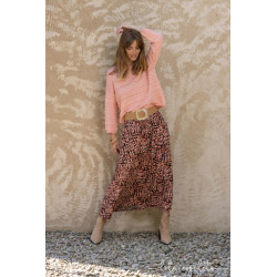 Falda larga estampada LOLA ESPELETA