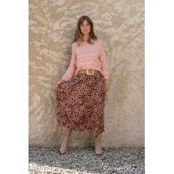 Falda larga estampada LOLA ESPELETA