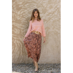 Falda larga estampada LOLA ESPELETA