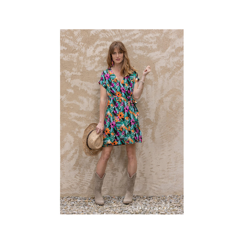 Vestido flores LOLA ESPELETA