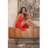 Vestido midi liso LOLA ESPELETA