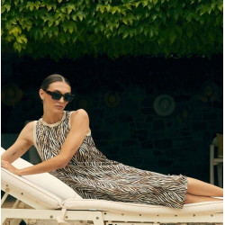 Vestido animal print SEE...