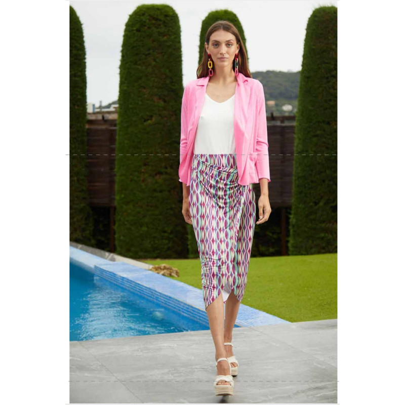 Falda multicolor SEE THE MOON