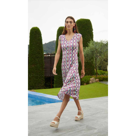 Vestido multicolor SEE THE MOON