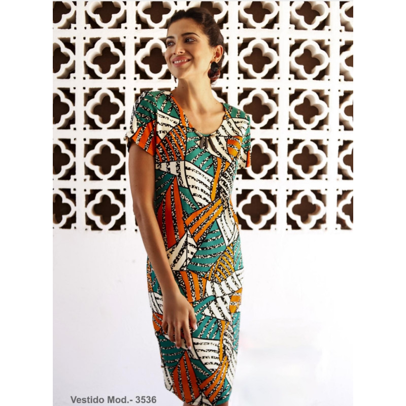 Vestido estampado ARONA