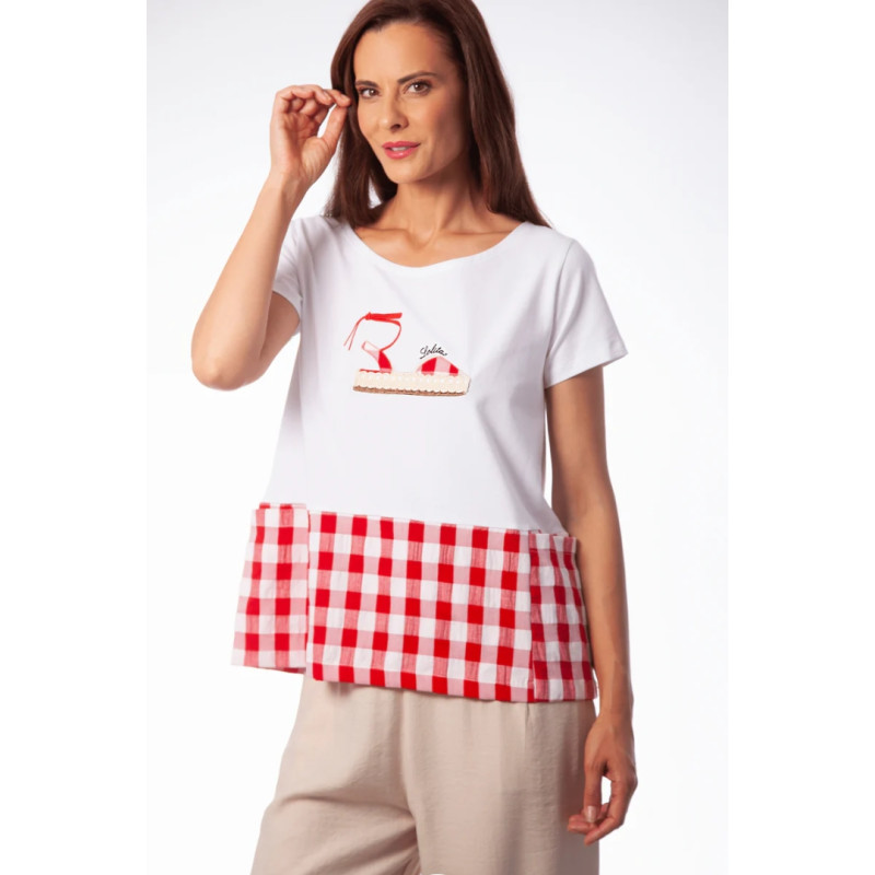 Camiseta cuadritos LOLITAS&L