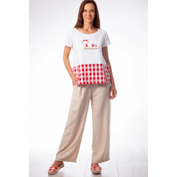 Camiseta cuadritos LOLITAS&L