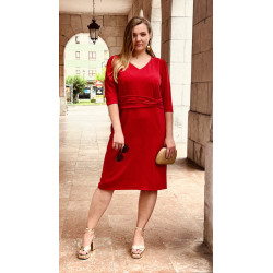 Vestido liso ROBERTO VILLENA