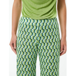 Pantalón punto estampado PAZ TORRAS