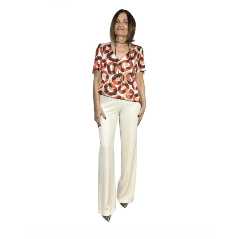 Pantalón ancho crudo LEYCA