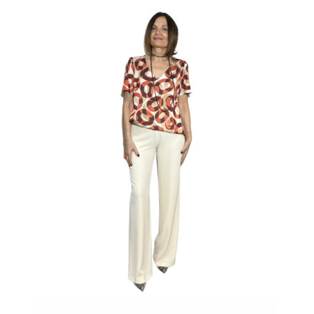 Pantalón ancho crudo LEYCA