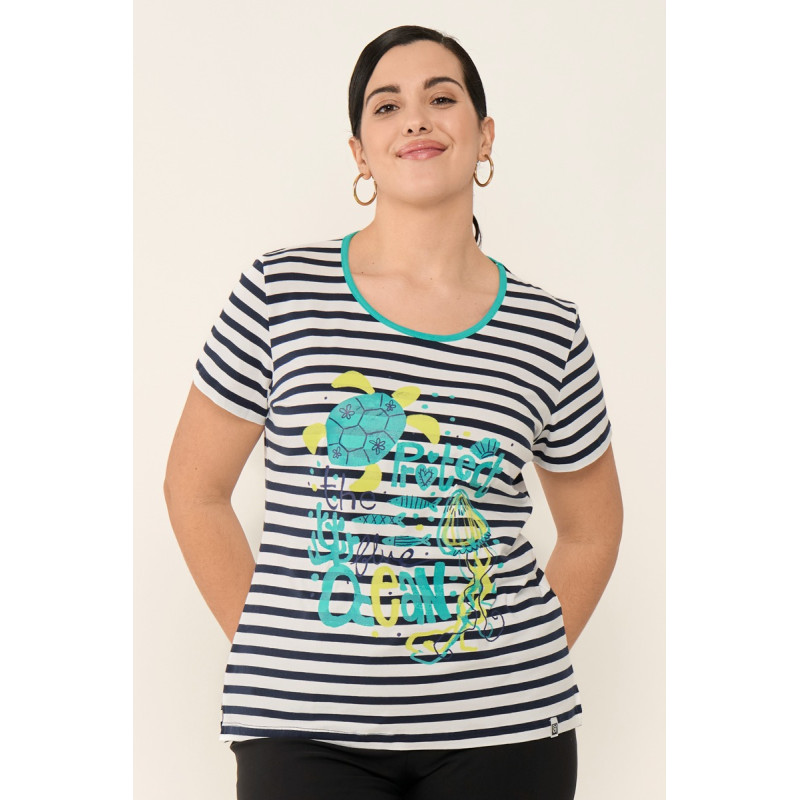 Camiseta rayas NOOS NOOS