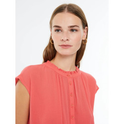 Blusa coral PAZ TORRAS